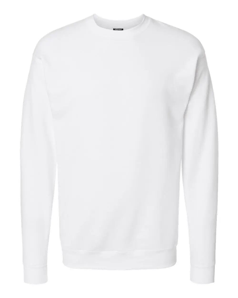 Hanes Rs160 Perfect Sweats Crewneck Sweatshirt - White - s