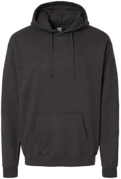 Hanes Rs170 Perfect Fleece Hooded Sweatshirt Black