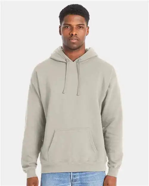 Hanes Rs170 Perfect Fleece Hooded Sweatshirt Sand