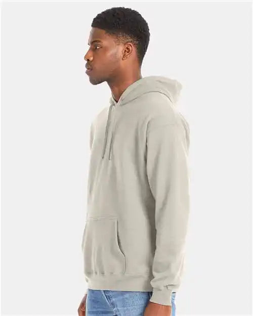 Hanes Rs170 Perfect Fleece Hooded Sweatshirt - Sand