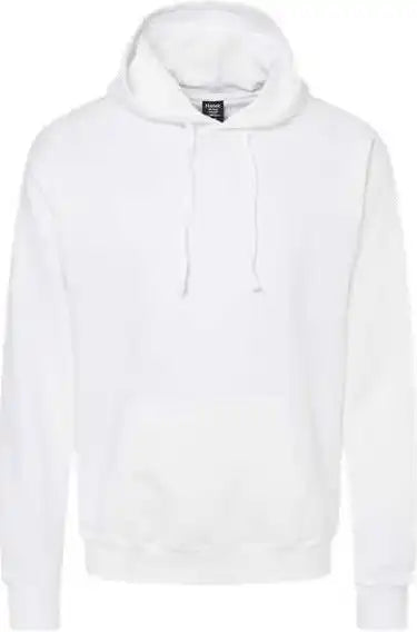 Hanes Rs170 Perfect Fleece Hooded Sweatshirt - White