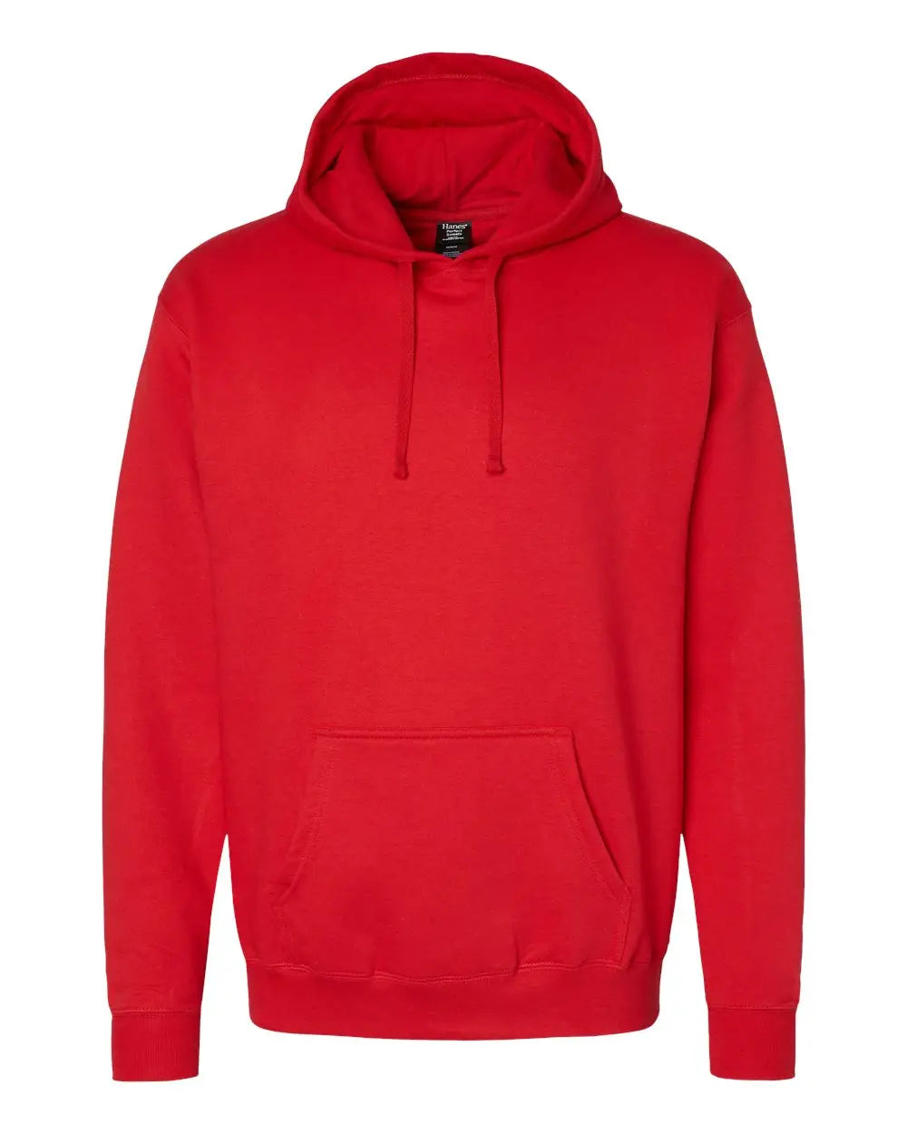 Hanes Rs170 Perfect Sweats Hooded Sweatshirt - Athletic Red - s
