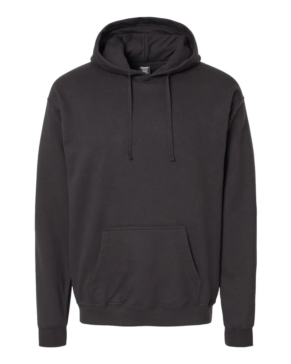Hanes Rs170 Perfect Sweats Hooded Sweatshirt - Black