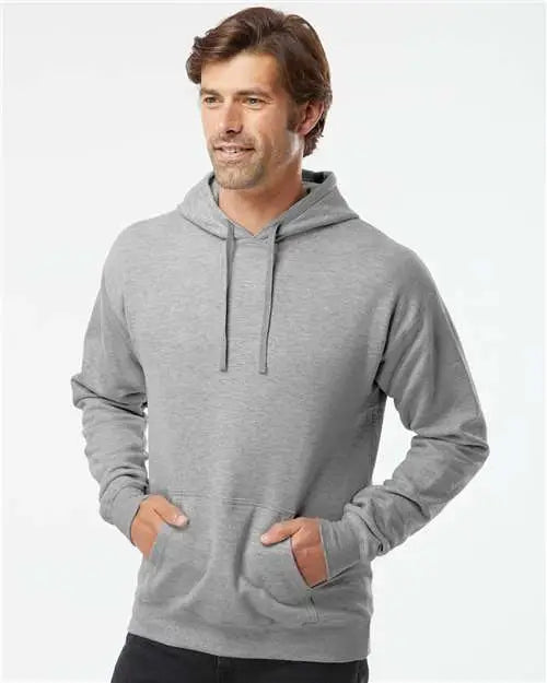 Hanes Rs170 Perfect Sweats Hooded Sweatshirt - Light Steel