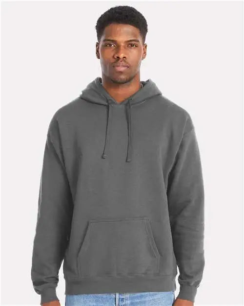 Hanes Rs170 Perfect Sweats Hooded Sweatshirt - Smoke Grey