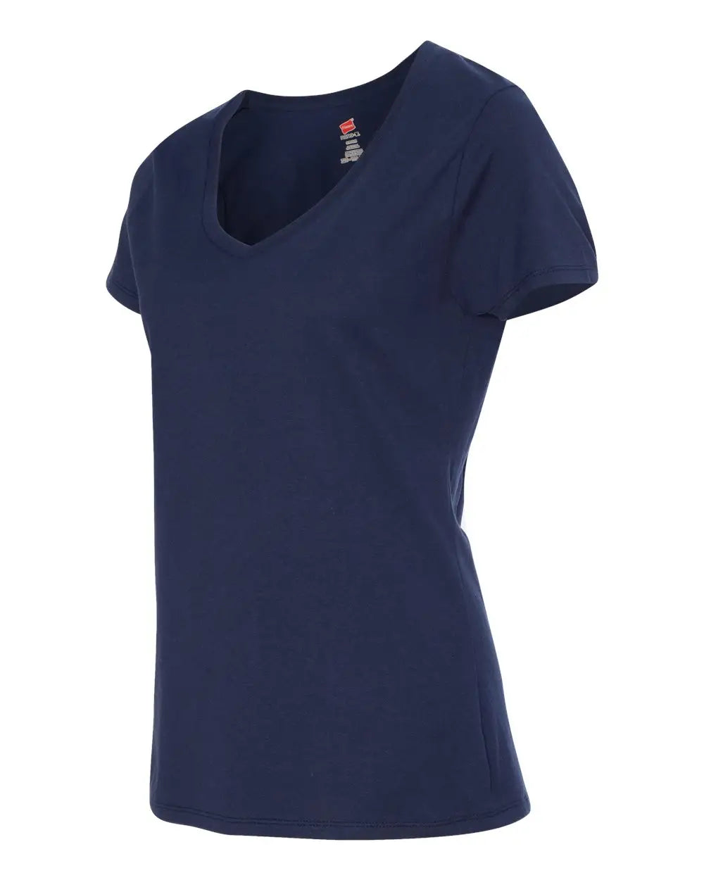 Hanes S04v Perfect-t Women’s V-neck T-shirt - Navy - s