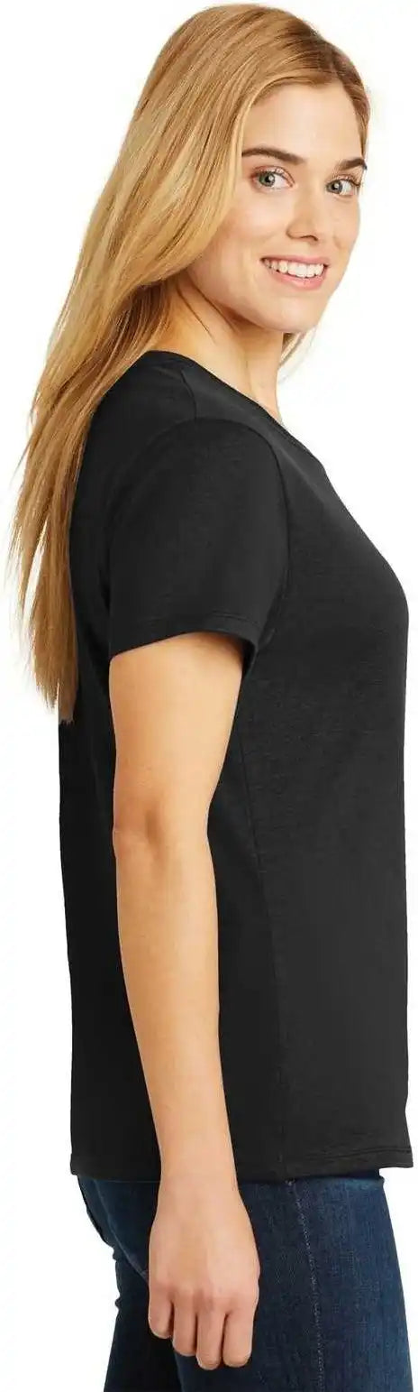 Hanes Sl04 Ladies Perfect t Shirt Black