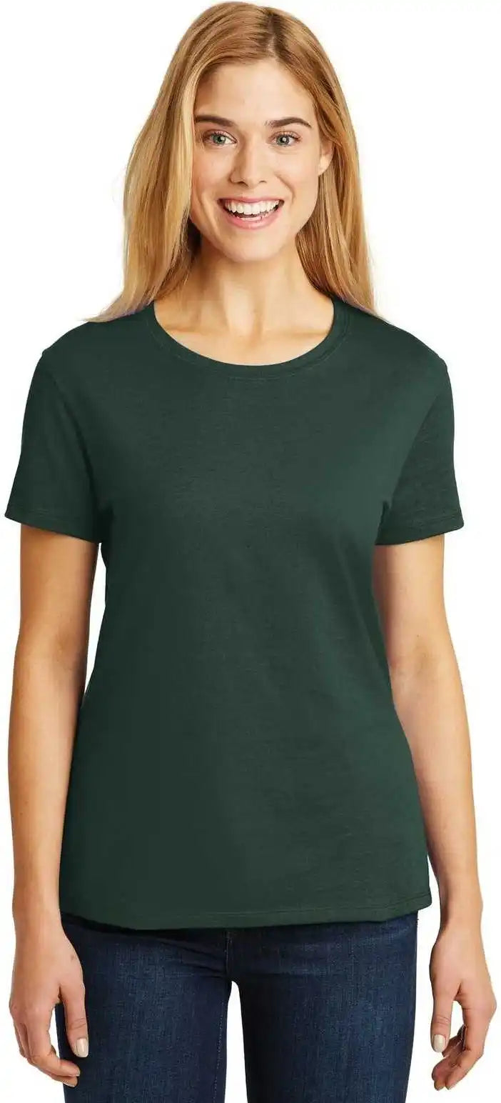 Hanes Sl04 Ladies Perfect-t T-shirt - Deep Forest
