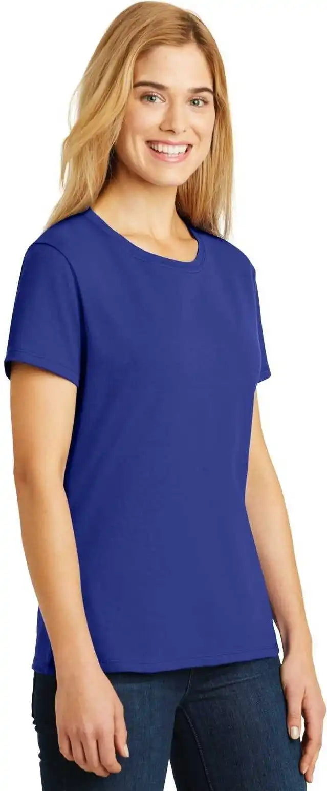 Hanes Sl04 Ladies Perfect-t T-shirt - Deep Royal