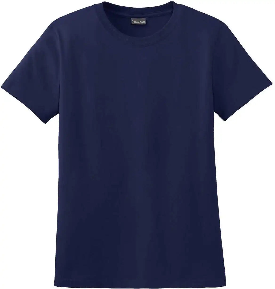 Hanes Sl04 Ladies Perfect t Shirt Navy