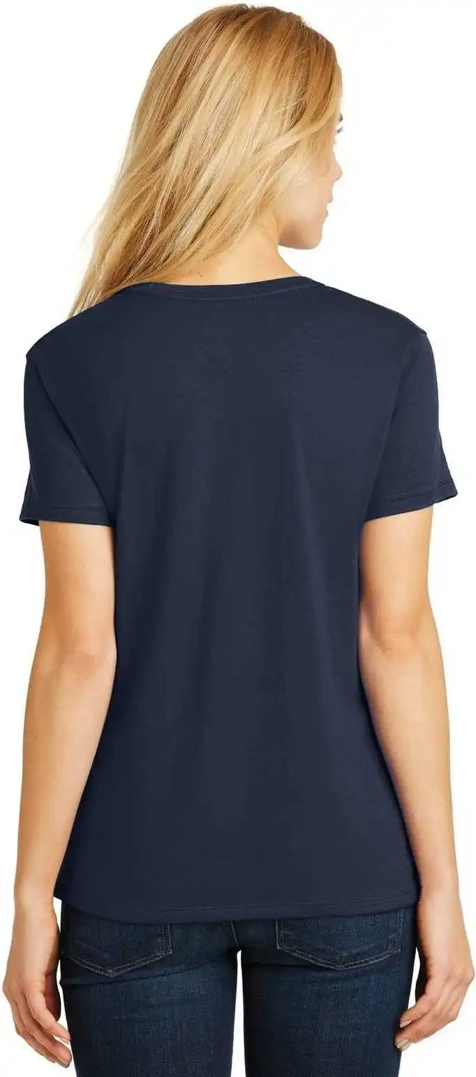 Hanes Sl04 Ladies Perfect t Shirt Navy