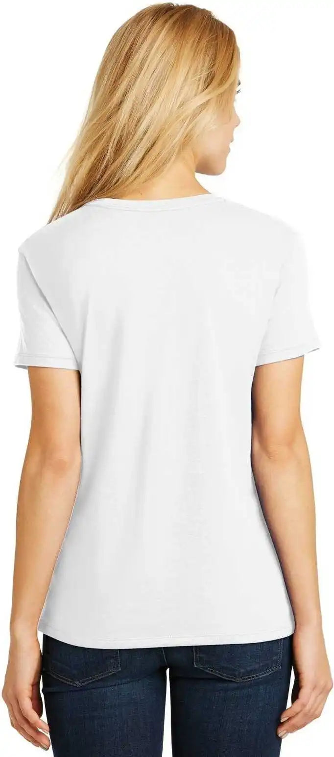 Hanes Sl04 Ladies Perfect t Shirt White