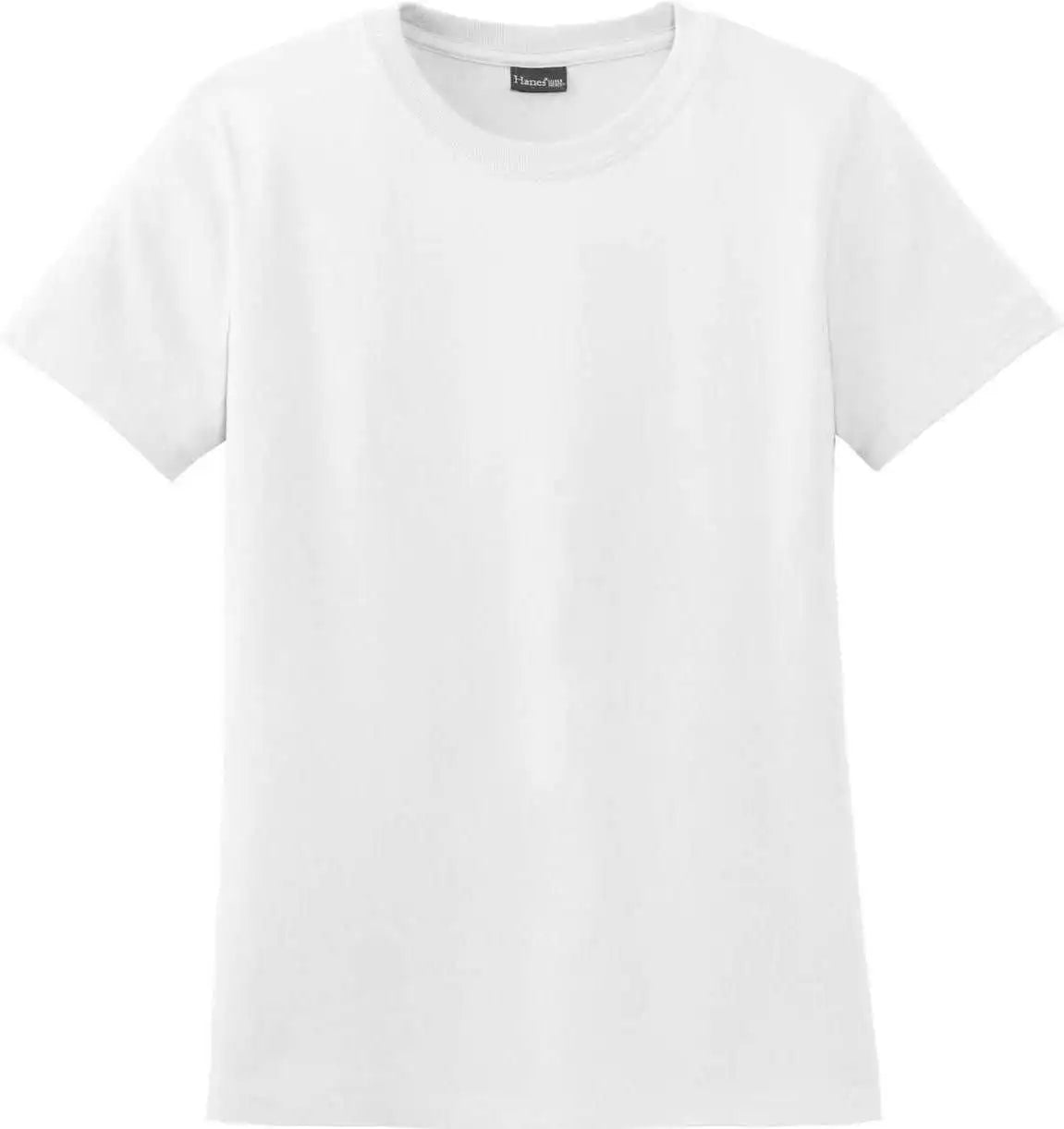 Hanes Sl04 Ladies Perfect t Shirt White