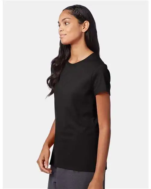 Hanes Sl04 Perfect-t Women’s T-shirt - Black