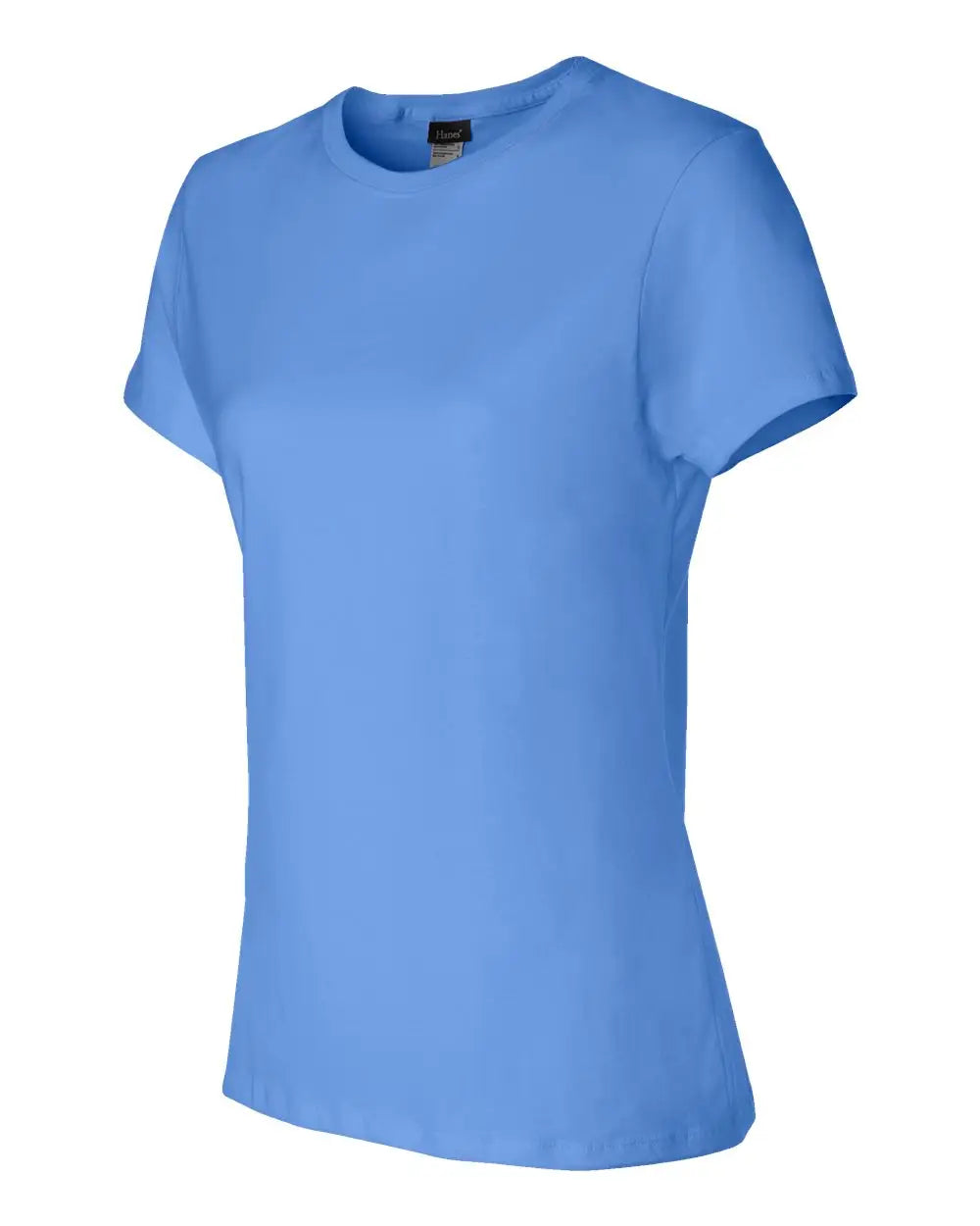 Hanes Sl04 Perfect-t Women’s T-shirt - Carolina Blue - Columbia / s