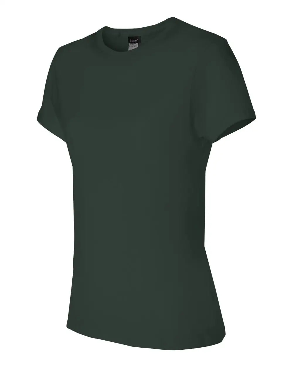Hanes Sl04 Perfect-t Women’s T-shirt - Deep Forest - s