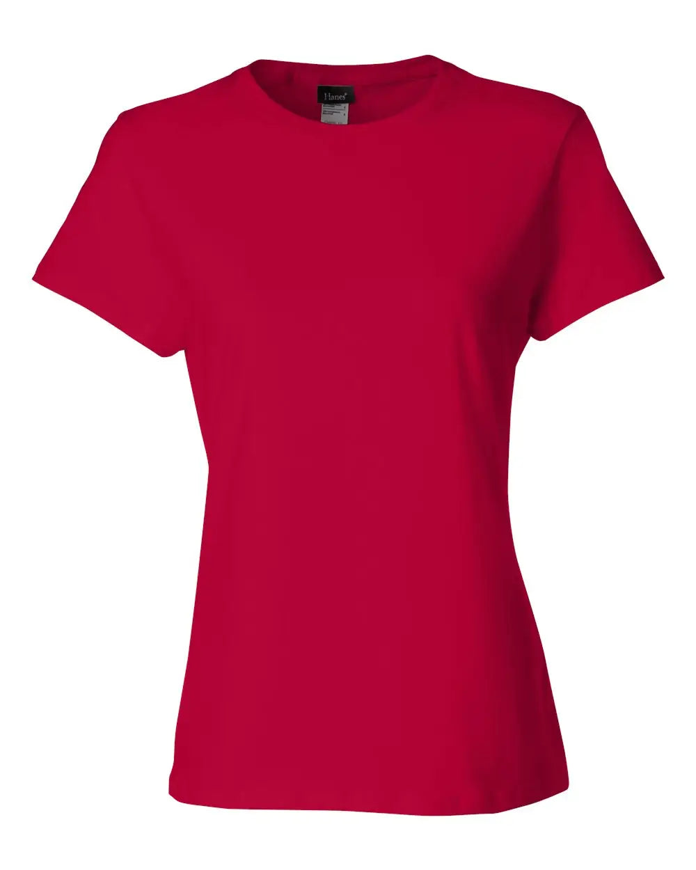 Hanes Sl04 Perfect-t Women’s T-shirt - Deep Red - s