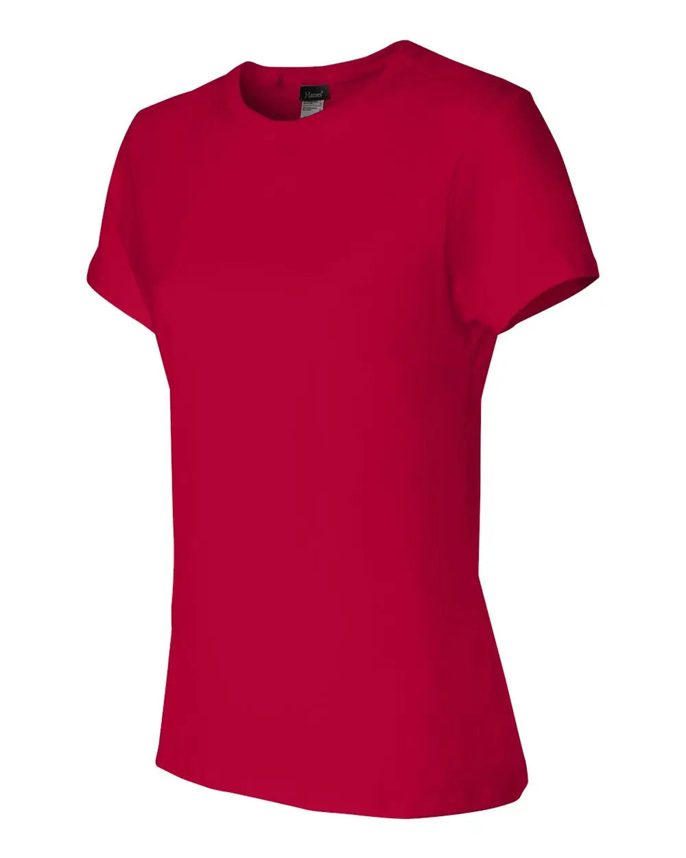 Hanes Sl04 Perfect-t Women’s T-shirt - Deep Red - s