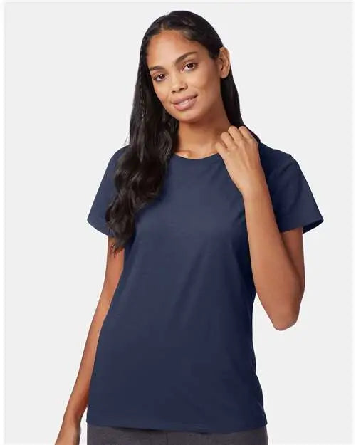 Hanes Sl04 Perfect-t Women’s T-shirt - Navy