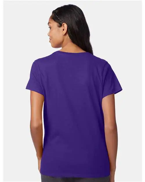 Hanes Sl04 Perfect-t Women’s T-shirt - Purple