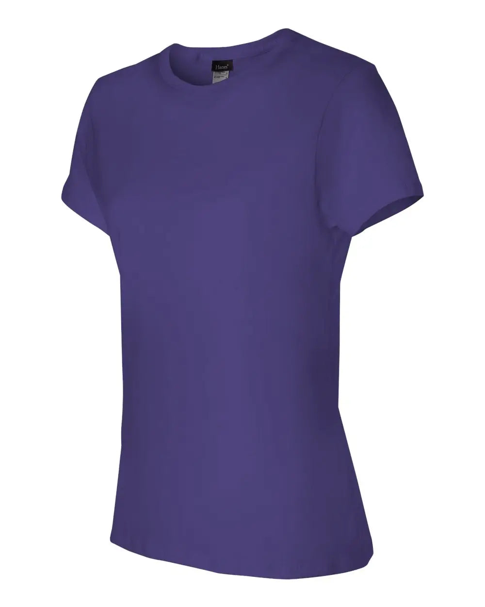 Hanes Sl04 Perfect-t Women’s T-shirt - Purple - s