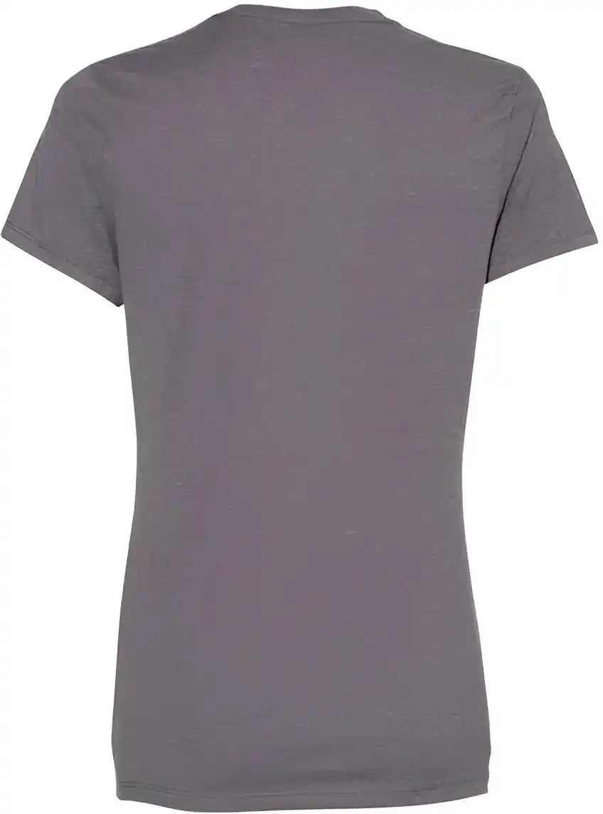 Hanes Sl04 Perfect t Womens Short Sleeve Shirt Charcoal Heather