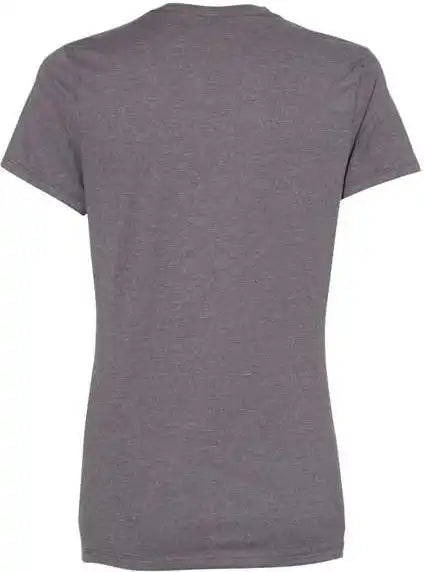 Hanes Sl04 Perfect t Womens Short Sleeve Shirt Charcoal Heather