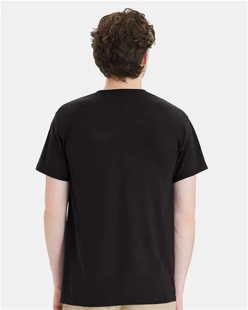 Hanes W110 Workwear Pocket T-shirt - Black