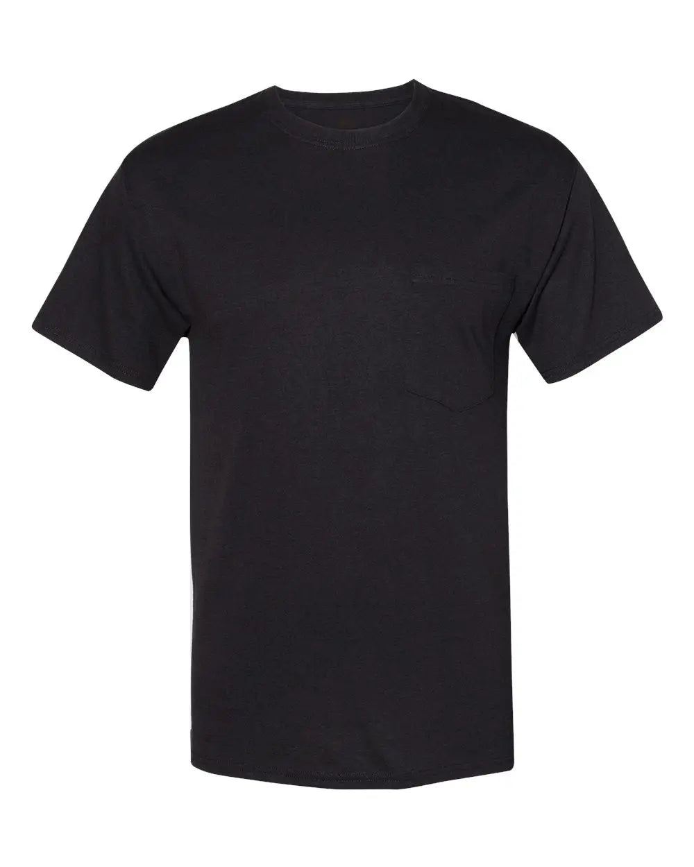 Hanes W110 Workwear Pocket T-shirt - Black - s