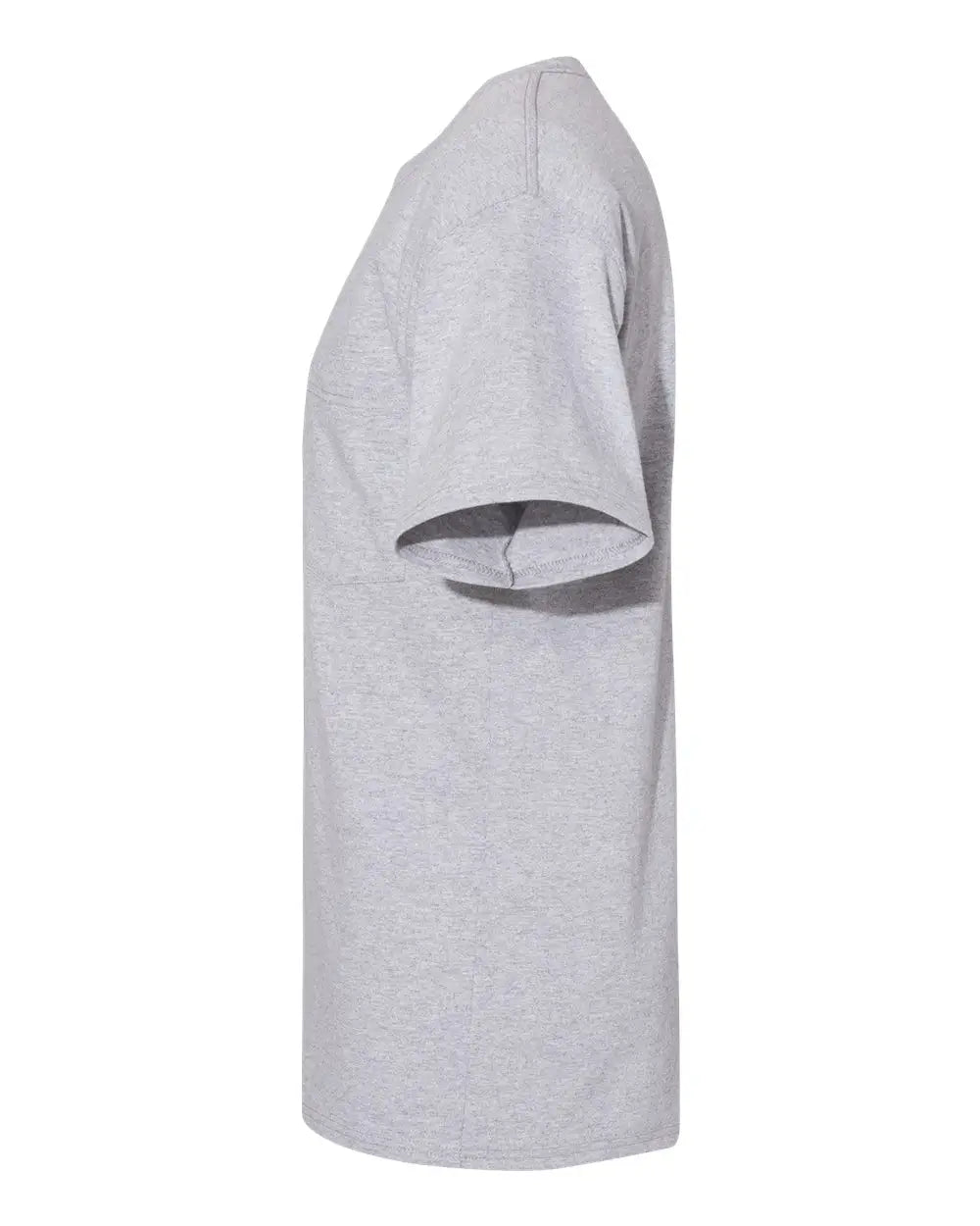 Hanes W110 Workwear Pocket T-shirt - Light Steel