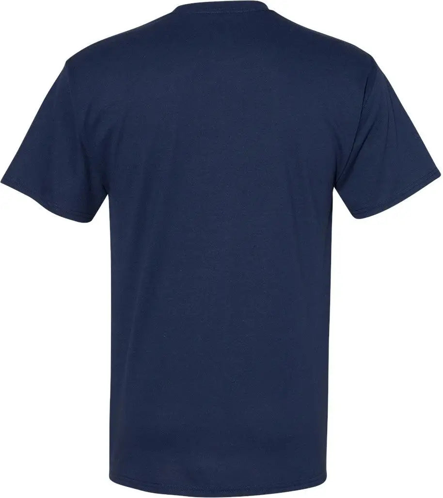 Hanes W110 Workwear Pocket T-shirt - Navy