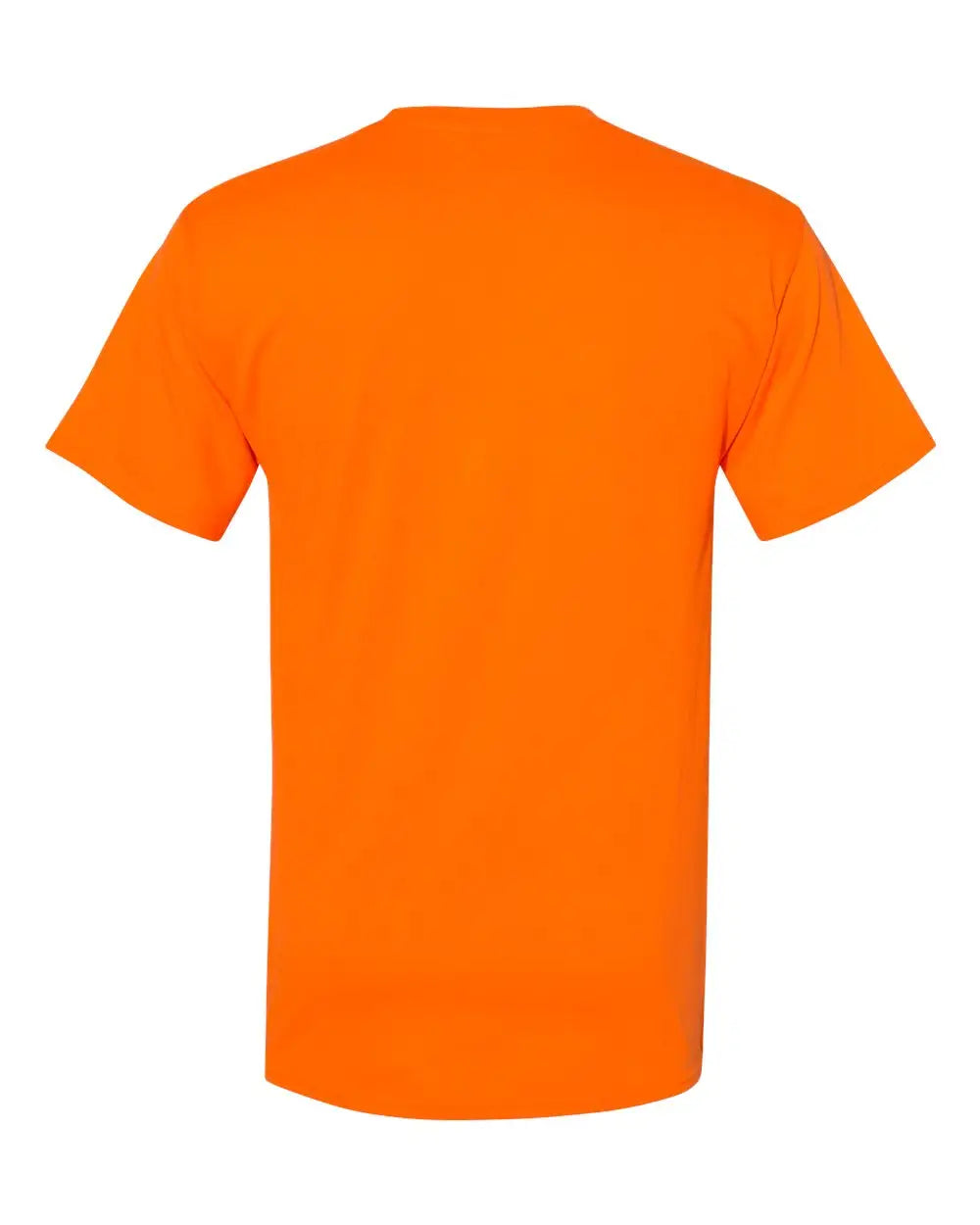 Hanes W110 Workwear Pocket T-shirt - Safety Orange