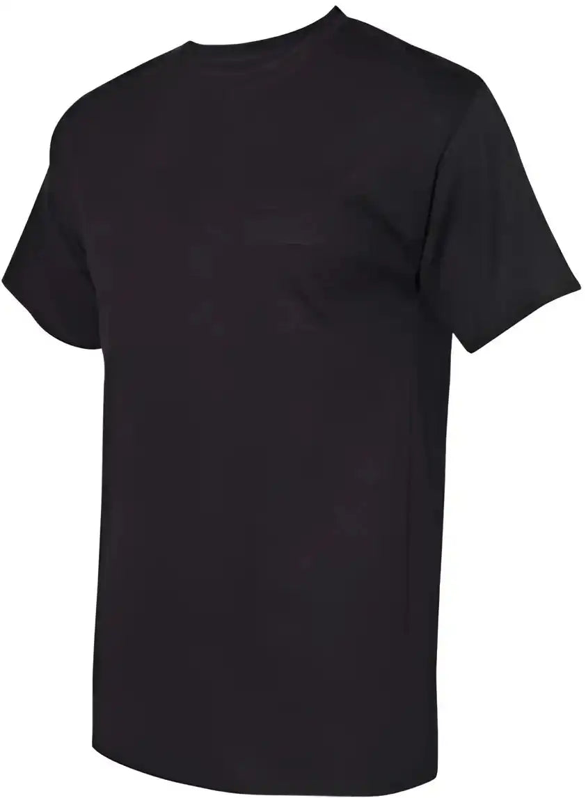 Hanes W110 Workwear Short Sleeve Pocket t Shirt Black