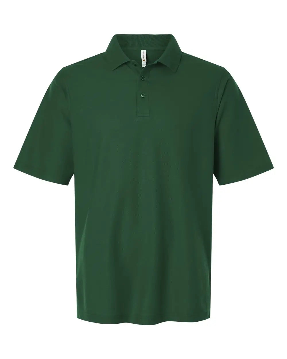 Harriton M105h Men’s Maverick Cvc Pique Polo - M105 - Dark Green - Adult s