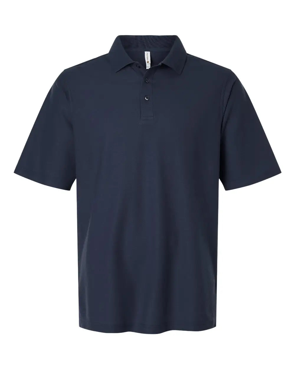 Harriton M105t Men’s Tall Maverick Cvc Pique Polo - Dark Navy