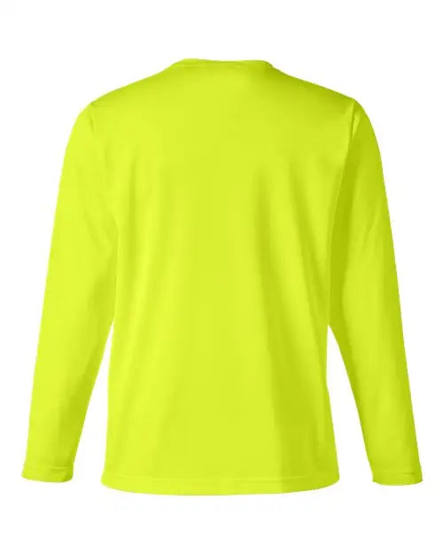 Harriton M118l Unisex Charge Snag and Soil Protect Long Sleeve T-shirt - Safety Yellow