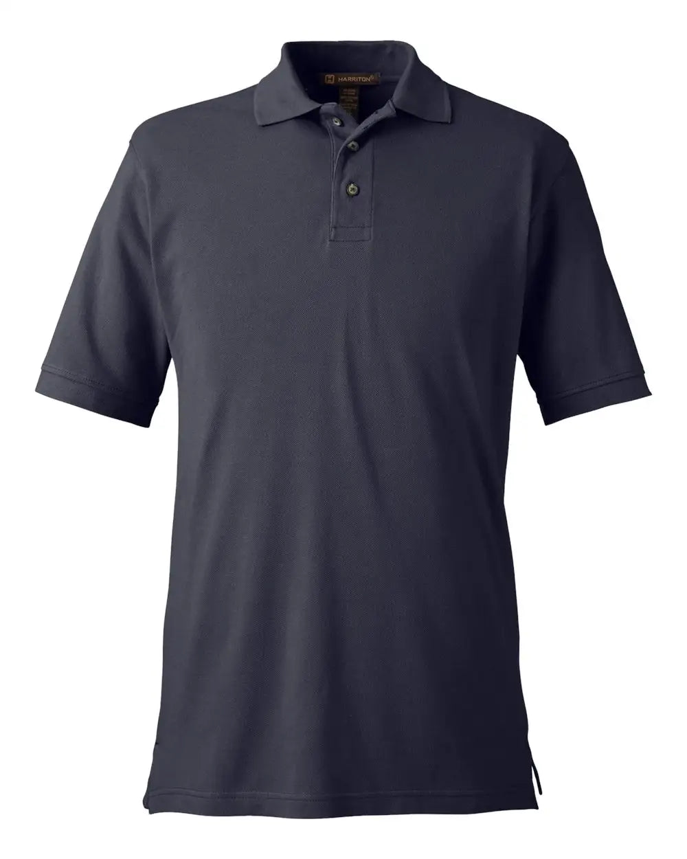 Harriton M200 Men’s Pique Polo - Navy