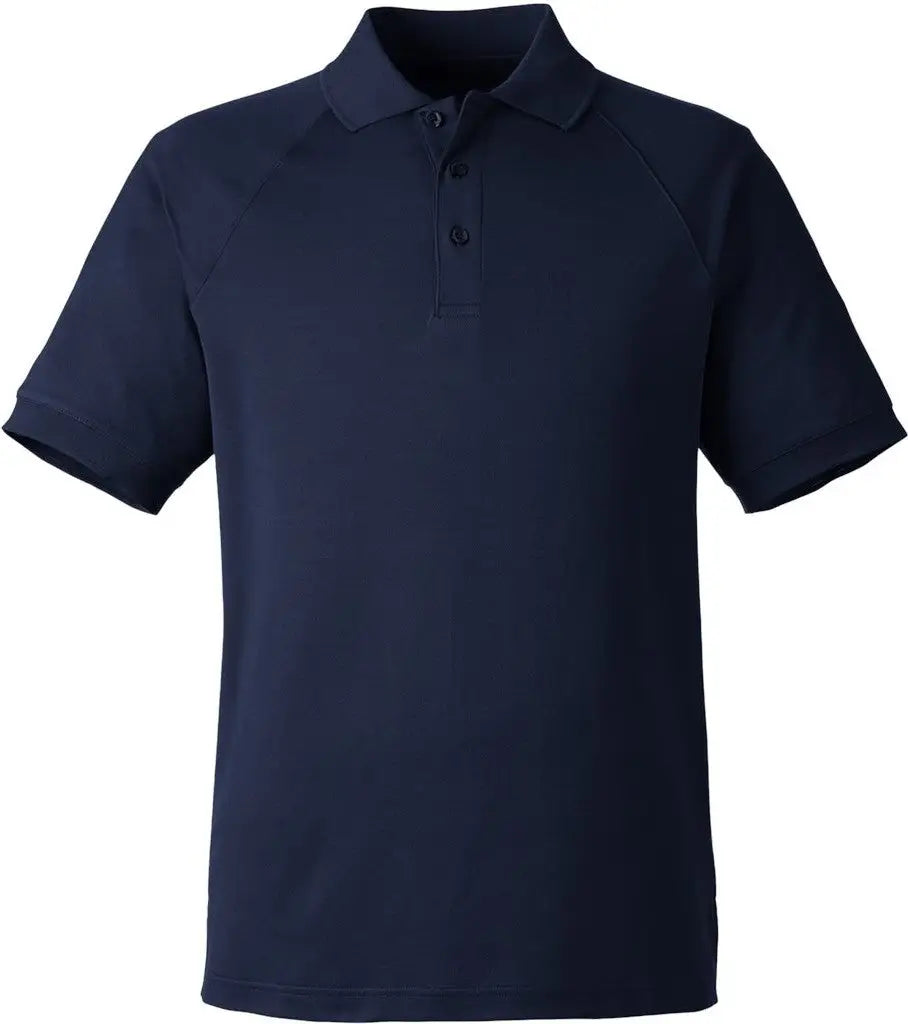 Harriton M208 Men’s Charge Snag and Soil Protect Polo - Dark Navy - Adult s