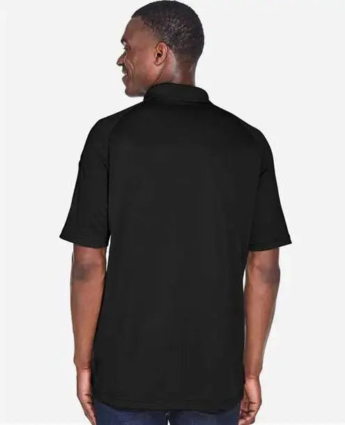 Harriton M211 Men’s Advantage Tactical Performance Polo - Black
