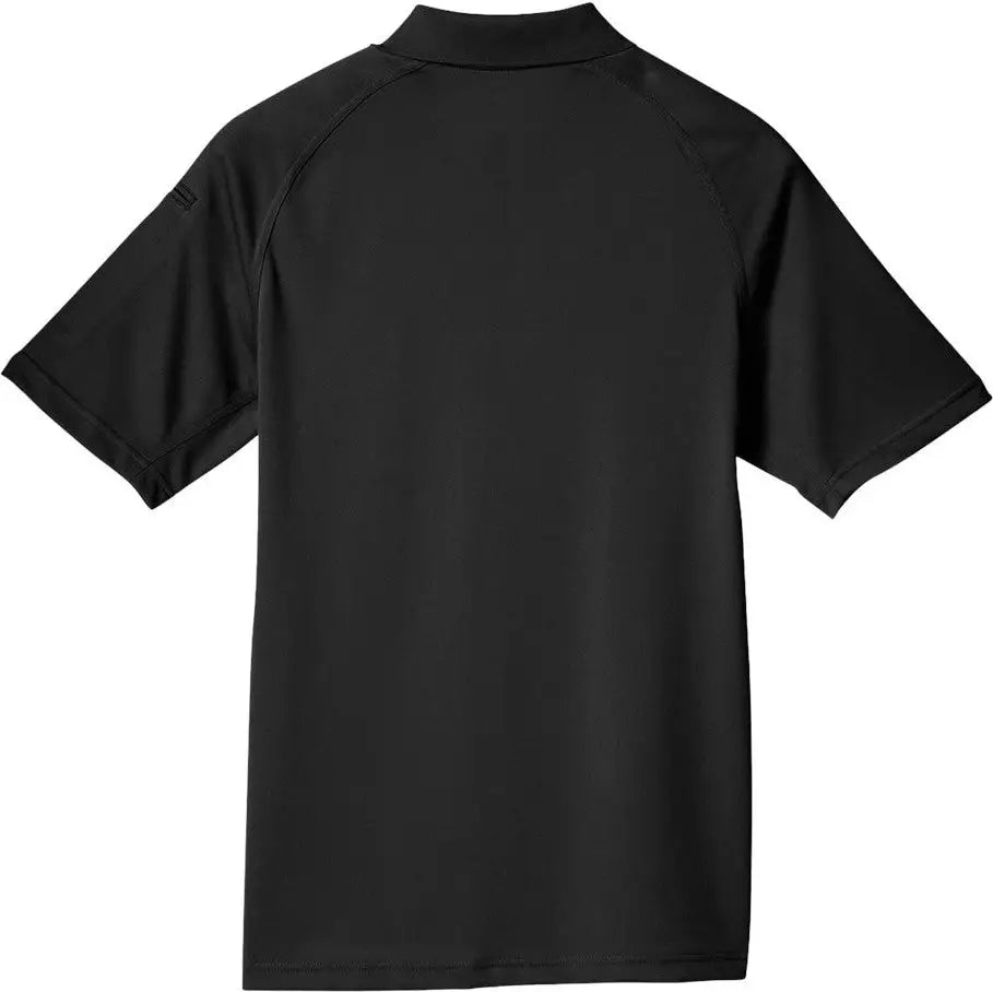 Harriton M211 Men’s Advantage Tactical Performance Polo - Black
