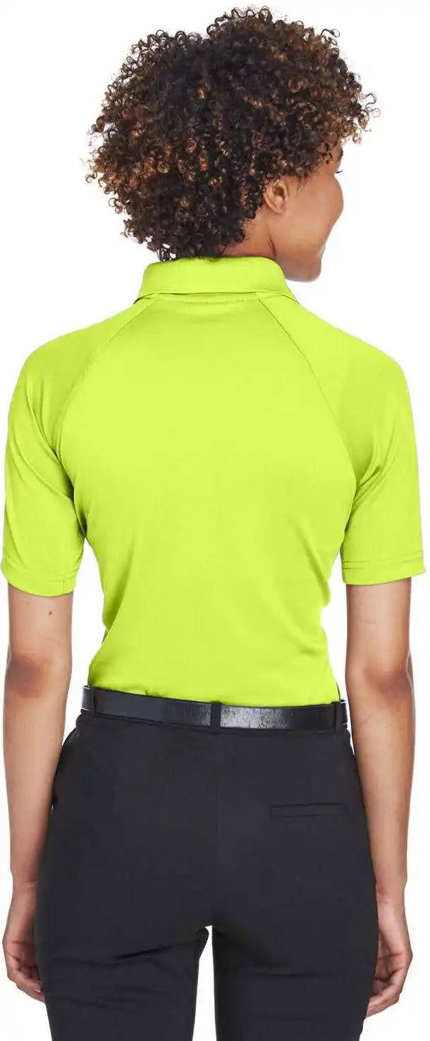Harriton M211w Ladies’ Advantage Snag Protection Plus Tactical Polo - Safety Yellow - Ladies 2xl