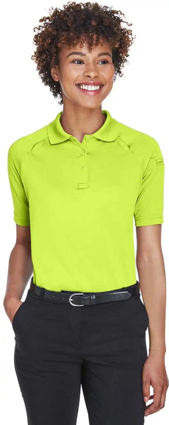 Harriton M211w Ladies’ Advantage Snag Protection Plus Tactical Polo - Safety Yellow - Ladies 2xl