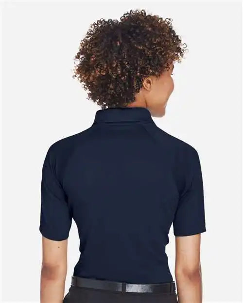 Harriton M211w Women’s Advantage Tactical Polo - Dark Navy