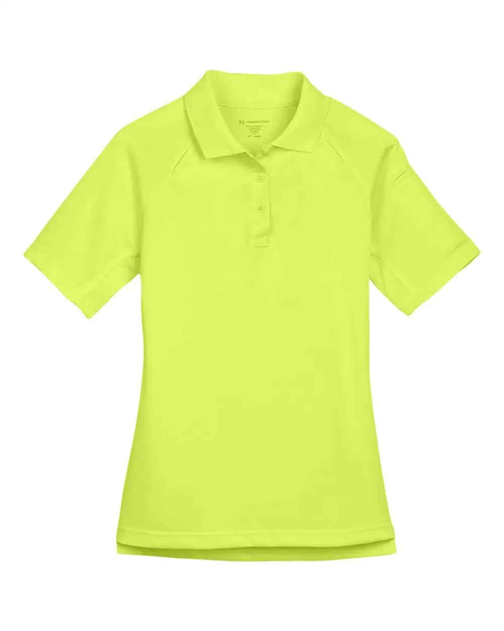 Harriton M211w Women’s Advantage Tactical Polo - Safety Yellow