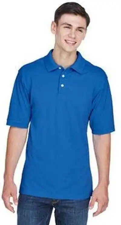 Harriton M265 Men’s 56 Oz Easy Blend Polo True Royal