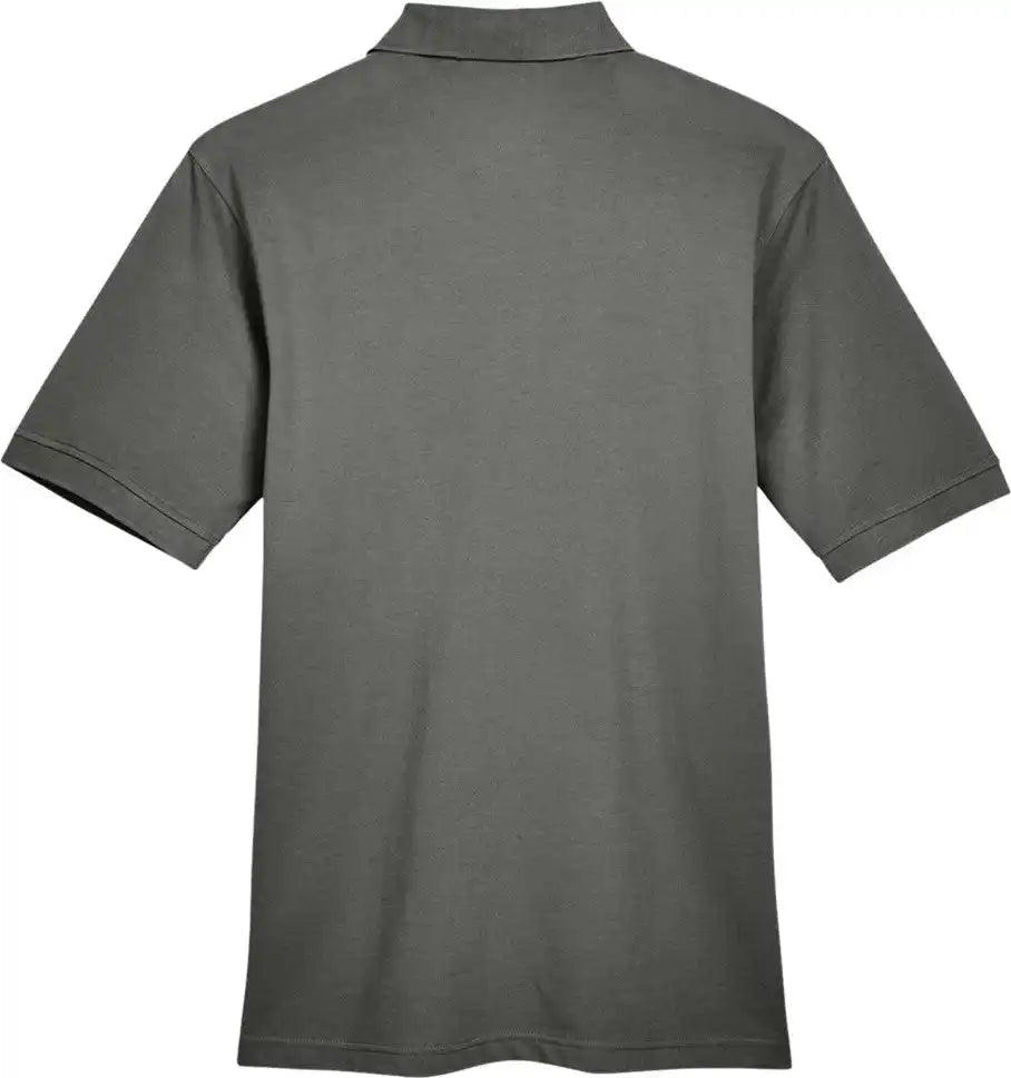 Harriton M265 Men’s Easy Blend™ Polo - Charcoal - Xs