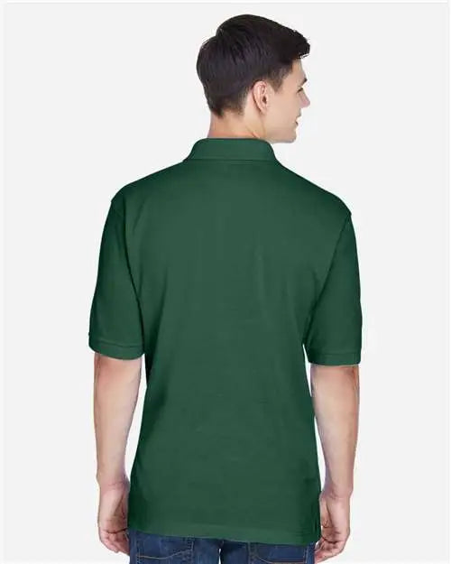Harriton M265 Men’s Easy Blend™ Polo - Hunter