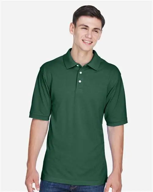 Harriton M265 Men’s Easy Blend™ Polo - Hunter