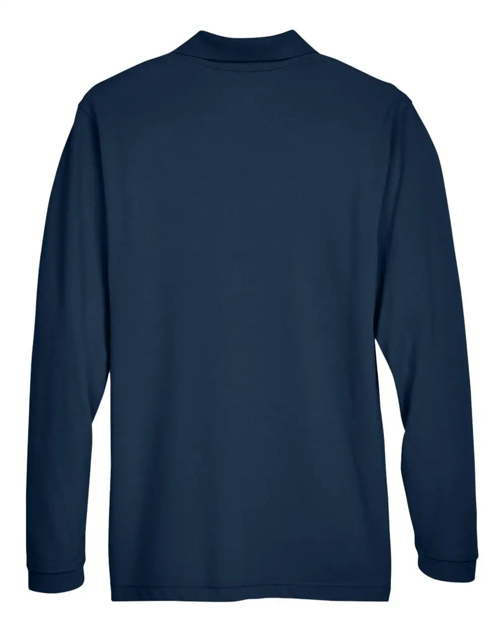Harriton M265l Men’s Easy Blendâ„¢ Long Sleeve Polo - Navy