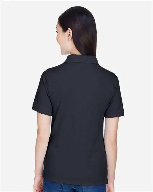 Harriton M265w Women’s Easy Blend Polo - Navy